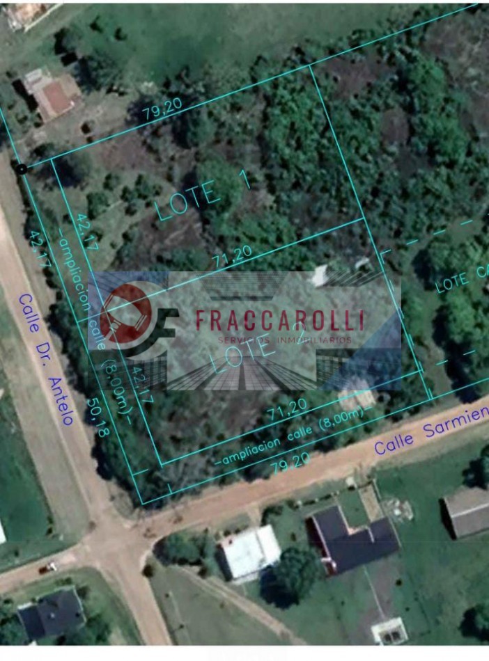 2 Lotes de 3000 m2 c/u