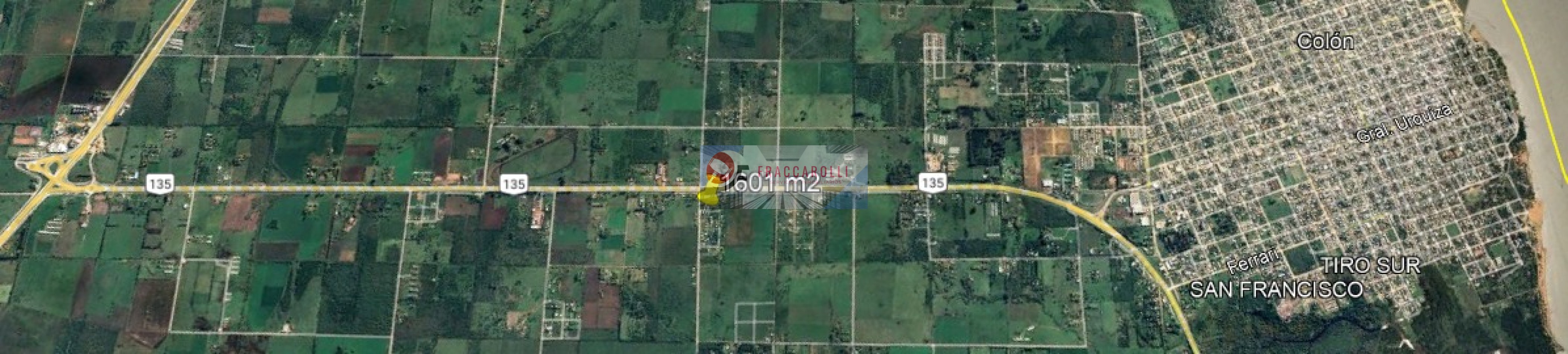 Hermoso lote de 1600 m2 a 100 mts. de Ruta 135 -  Acceso a Colon