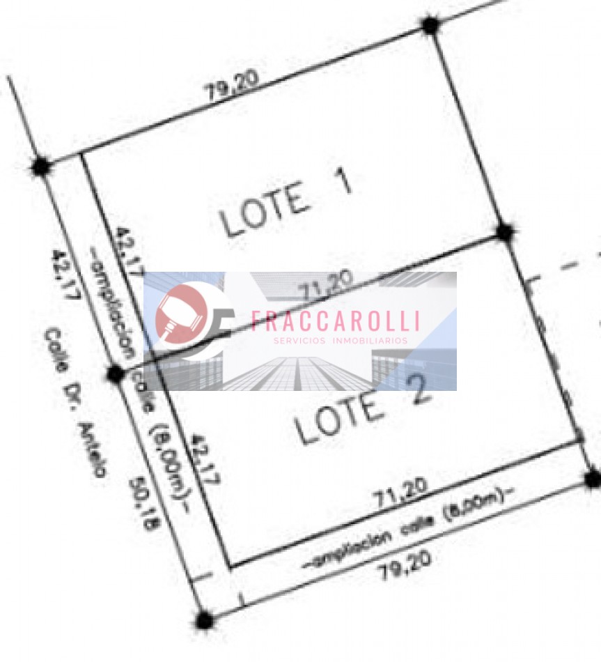 2 Lotes de 3000 m2 c/u